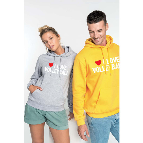 I Love Volleyball Sweater Women