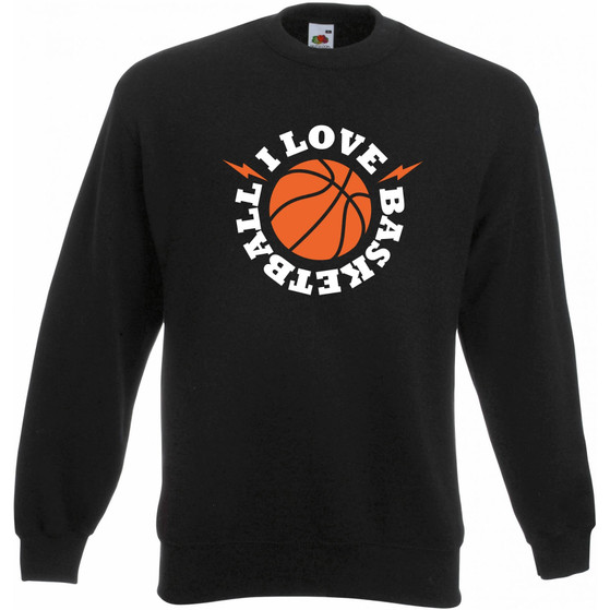 Basketball Lightning Crew Sweater