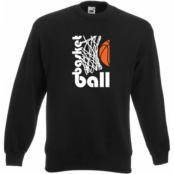 Basketball Net Crew Sweater