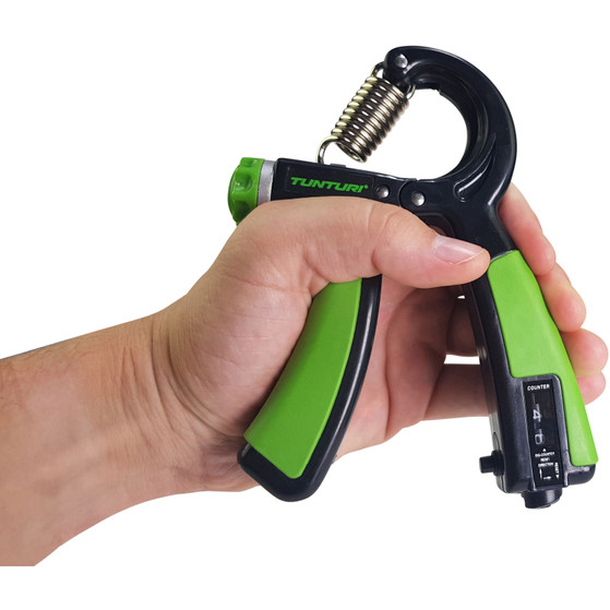 Tunturi Adjustable Hand Grip W/ Counter