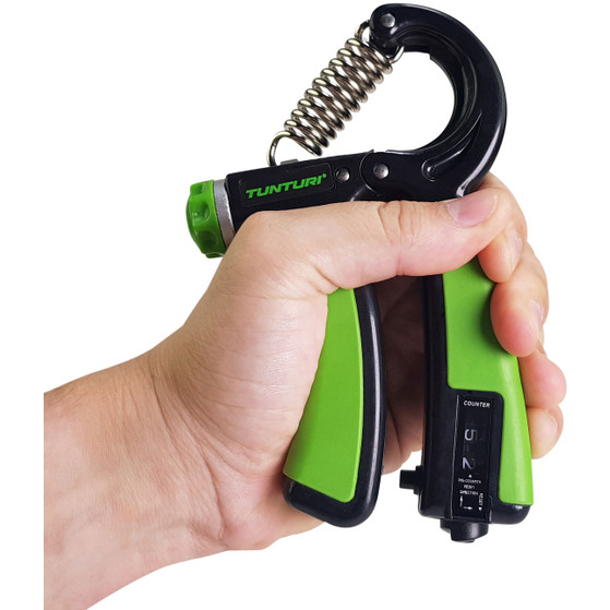 Tunturi Adjustable Hand Grip W/ Counter