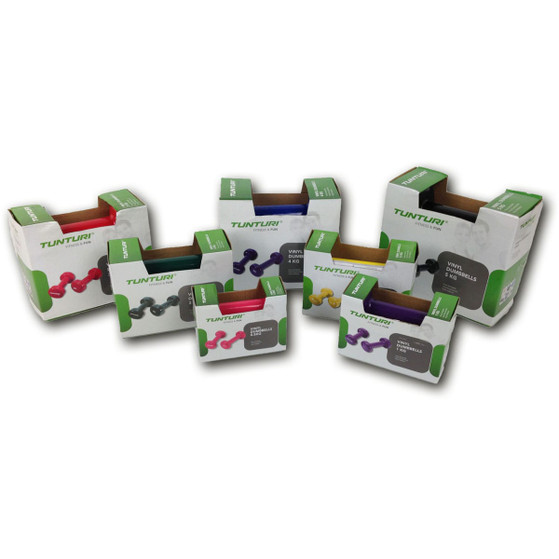 Tunturi Vinyl Dumbbells 1,5 KG