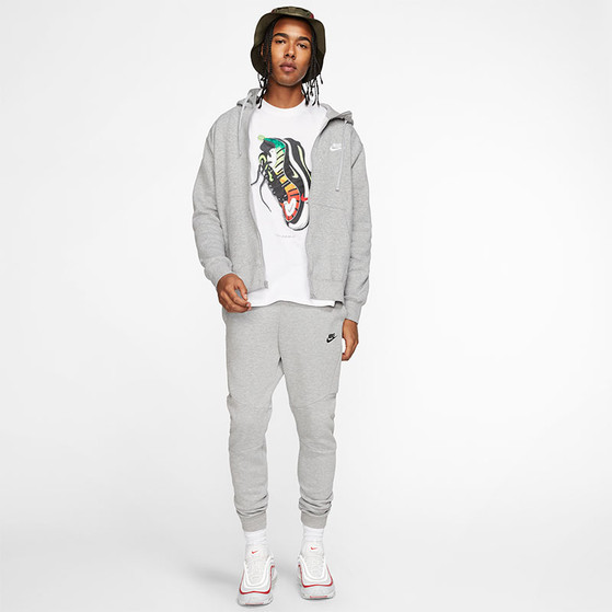 Nike Club Fleece Kapuzenjacke Herren