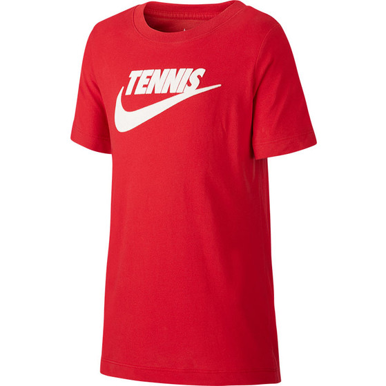 Nike Court Tennis Logo Tee Jungen