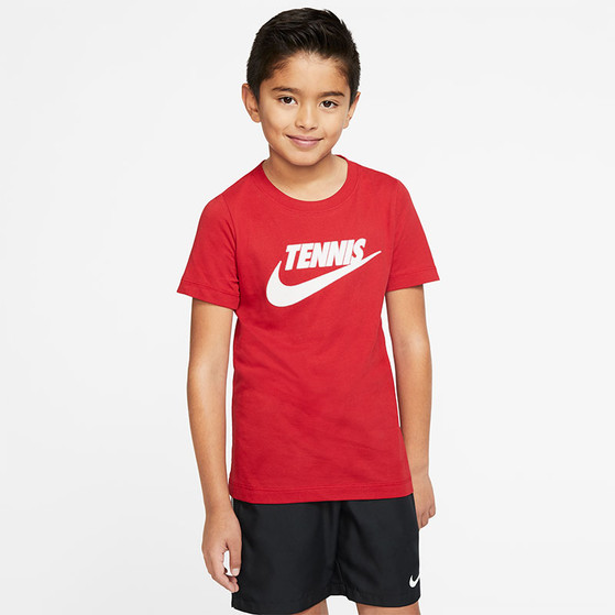 Nike Court Tennis Logo Tee Jungen