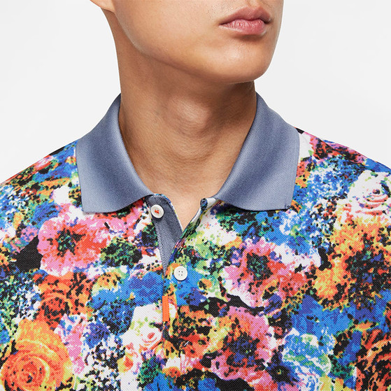 The Nike Heritage Printed Slim Fit Polo