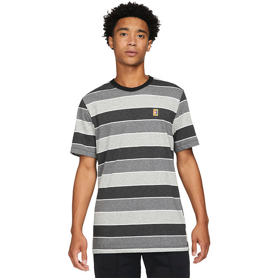 Nike Court Embossed Heritage Stripe Tee