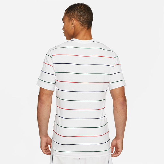 Nike Court Embossed Heritage Stripe Tee