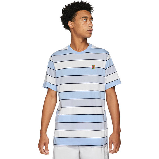 Nike Court Embossed Heritage Stripe Tee