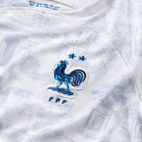 Nike Frankrijk Uit Shirt Kids
