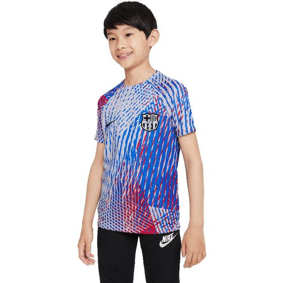 Nike FC Barcelona Pre-Match Top Kids 2022-2023