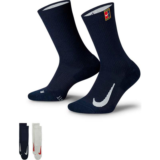 Nike Court Multiplier Cushioned 2 Pack Sokken