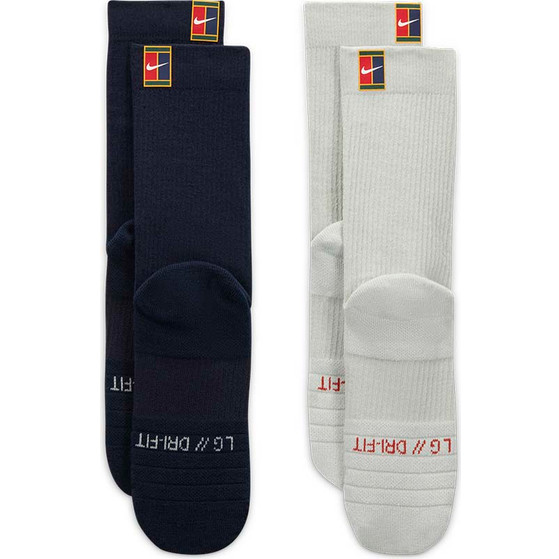 Nike Court Multiplier Cushioned 2 Pack Sokken