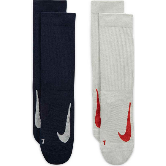 Nike Court Multiplier Cushioned 2 Pack Sokken