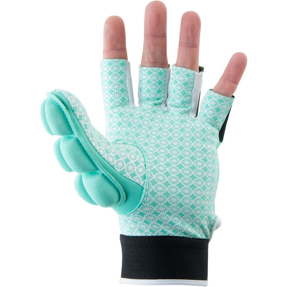 Indian Maharadja Handschuh halbe Finger links