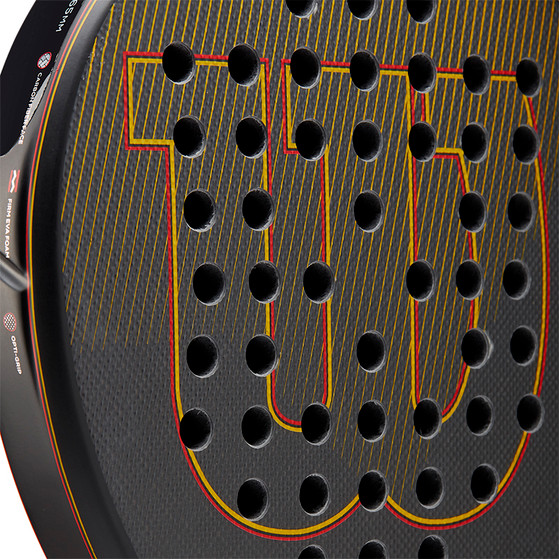 Wilson Pro Staff V2 Black/Red/Yellow + Ballen
