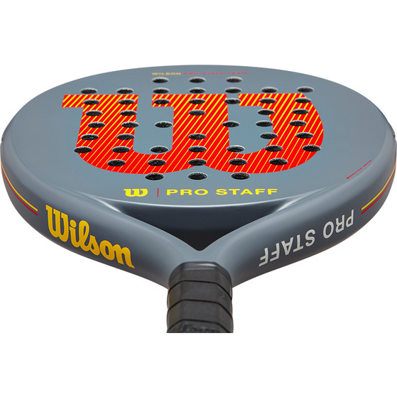 Wilson Pro Staff Team V2 Grey/Red/Yellow