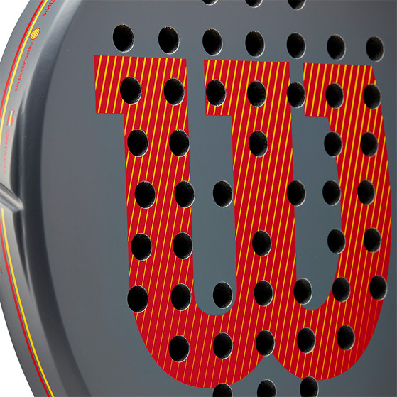 Wilson Pro Staff Team V2 Grey/Red/Yellow