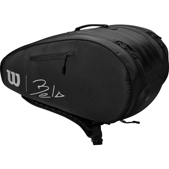 Wilson Bela Super Tour Bag Black/Silver