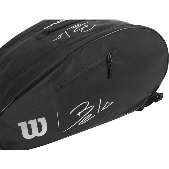 Wilson Bela Super Tour Bag Black/Silver