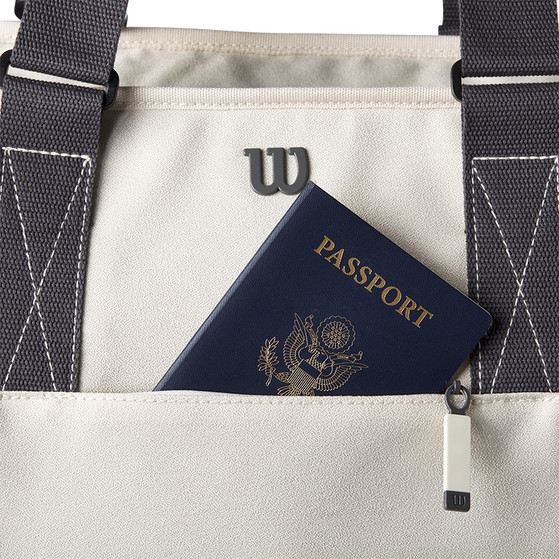 Wilson Womens Tote Bag White