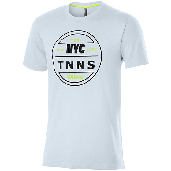 Wilson NYC Tennis Tech Tee Heren