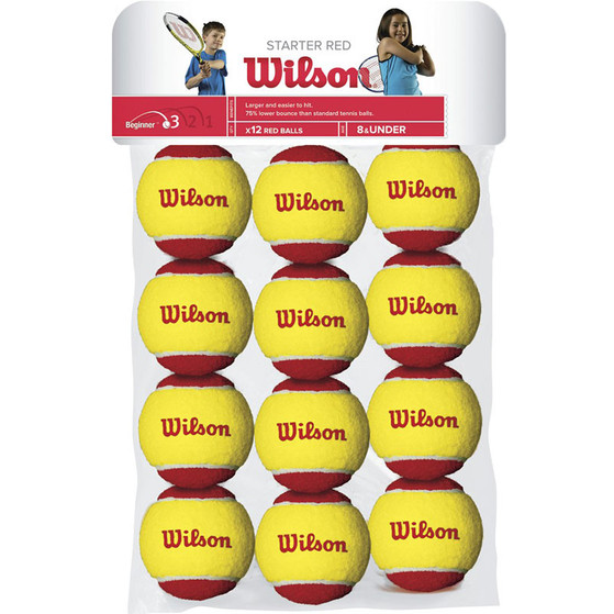 Wilson Starter Stage 3 Red 12 pcs.
