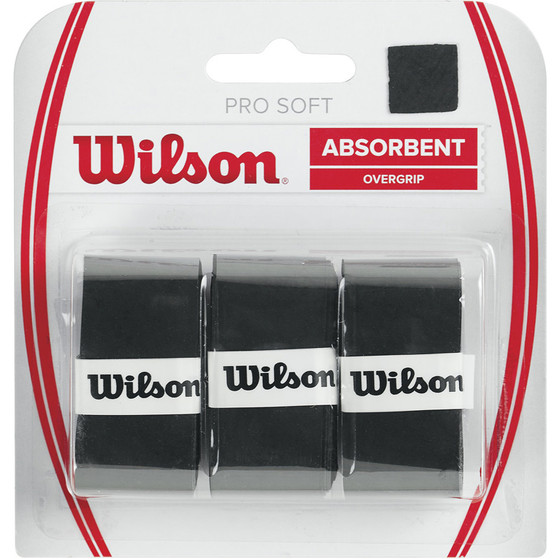 Wilson Pro Soft Overgrip 3-pack