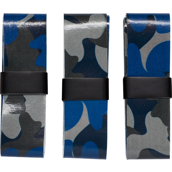 Wilson Overgrip 3 St. Blauw Camo