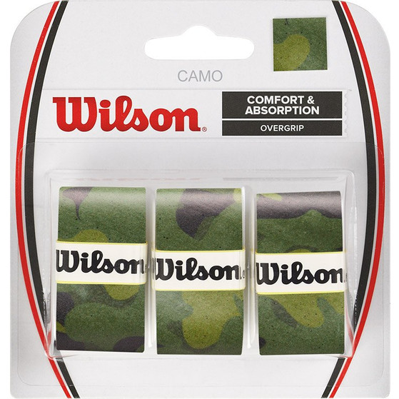 Wilson Overgrip 3 St. Groen Camo