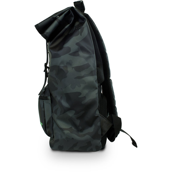 Osaka Rucksack groß Schwarz Camo
