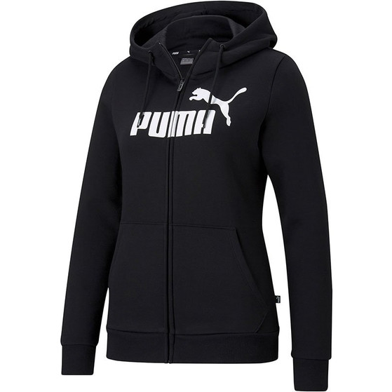 Puma Essential Logo Full-Zip Hoody Dames