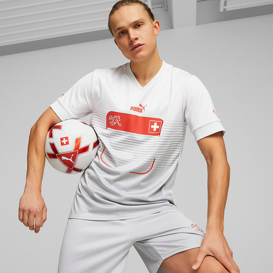 Puma Zwitserland Uit Shirt 2022/2023