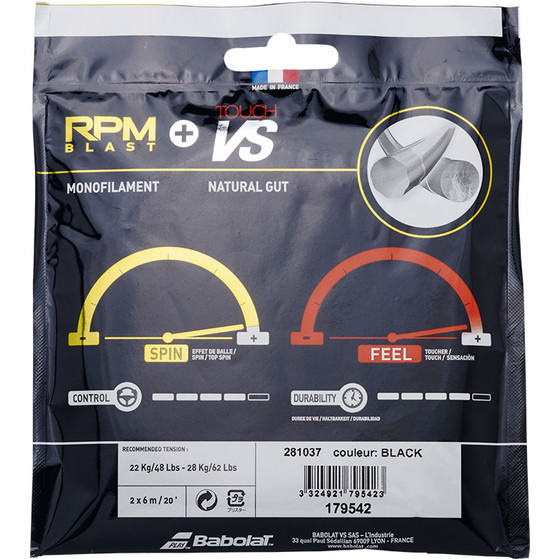 Babolat RPM Blast 125 + Touch VS 130