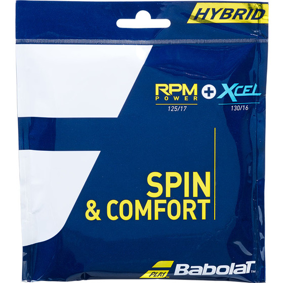 Babolat RPM Power 125 + Xcel 130