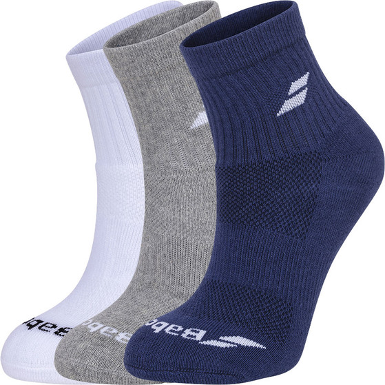 Babolat Quarter 3 Pairs Pack Sokken