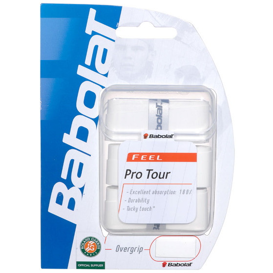 Babolat Pro Tour Overgrip 3 St. White