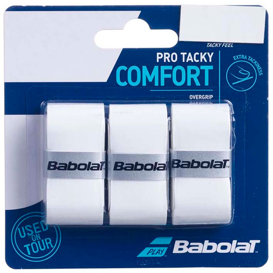 Babolat Pro Team Tacky Overgrip 3 St. Wit