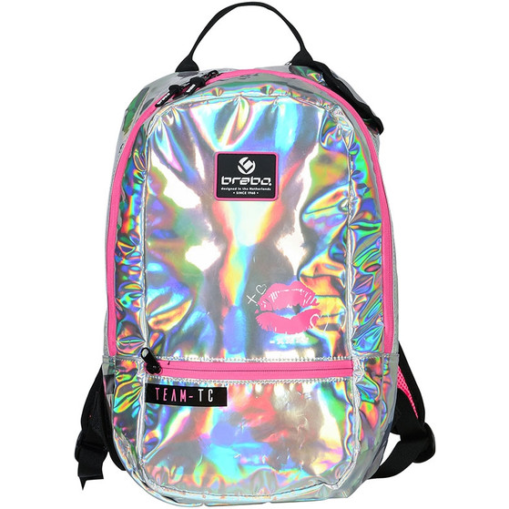 Brabo Rucksack Mirror Kiss Pink/Blau