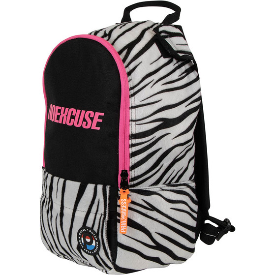 Princess No Excuse Junior Backpack Zebra