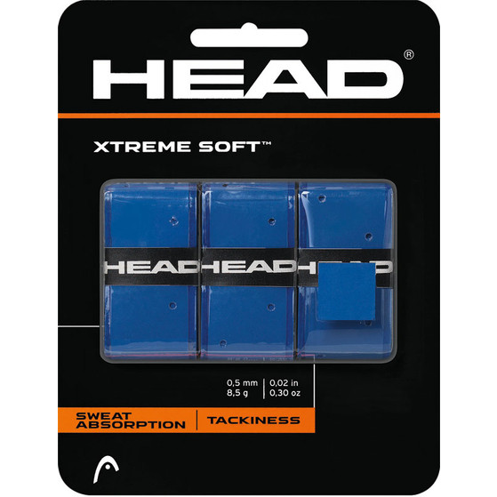 Head Xtreme Soft Overgrip 3 St. Blauw
