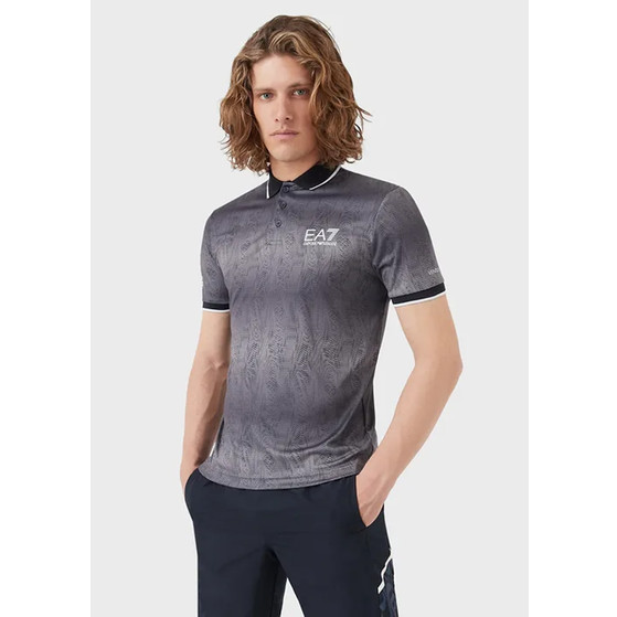 EA7 Tennis Pro Graphic Polo