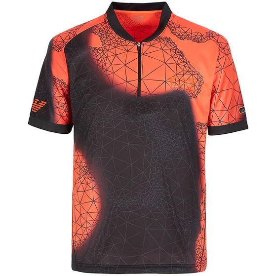 EA7 Tennis Pro Serafino Graphic Polo