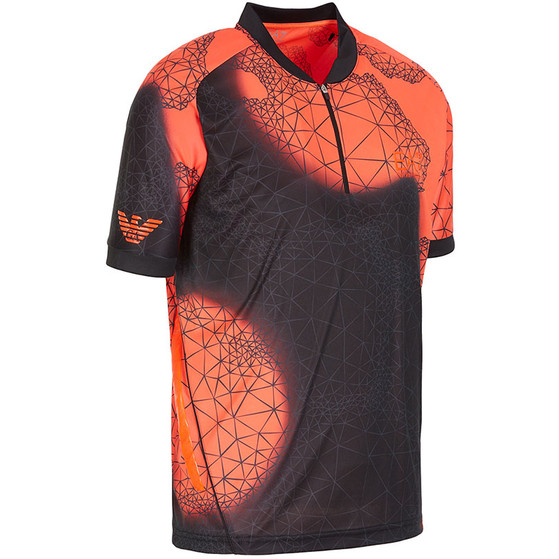 EA7 Tennis Pro Serafino Graphic Polo