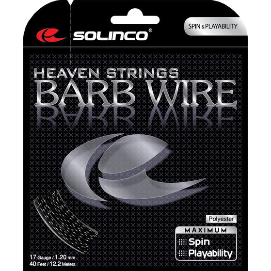 Solinco Barb Wire Set schwarz