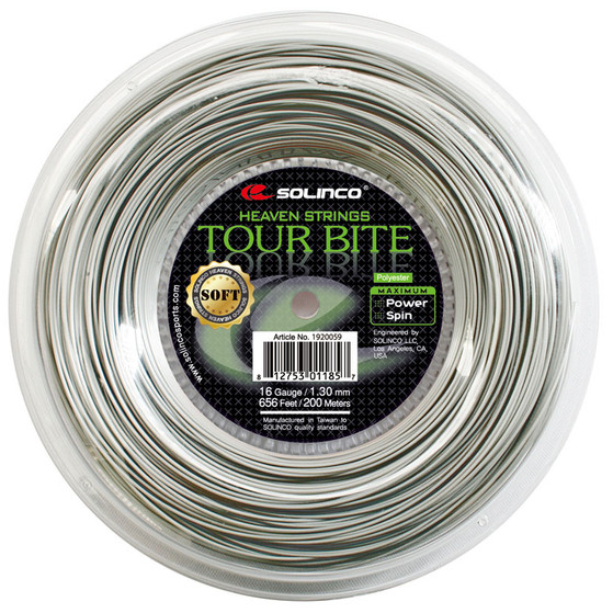 Solinco Tour Bite Soft 200M silber
