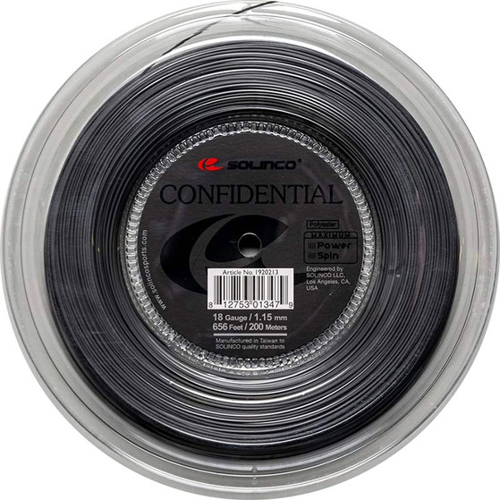 Solinco Confidential 200M schwarz