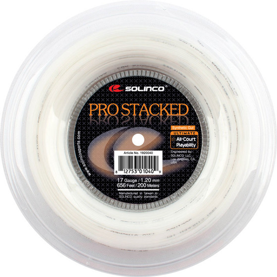 Solinco Pro Stacked 200M White