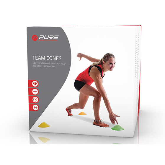 Pure2Improve Team Cones (20 Stück)
