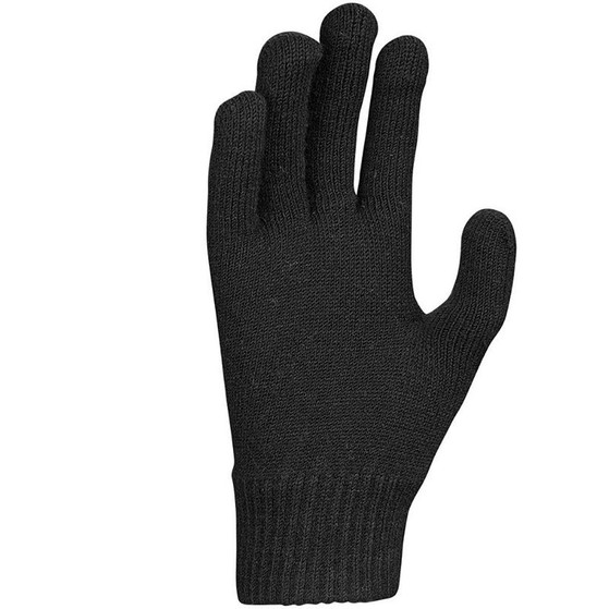 Nike Swoosh Knit Gloves 2.0 Kids Zwart